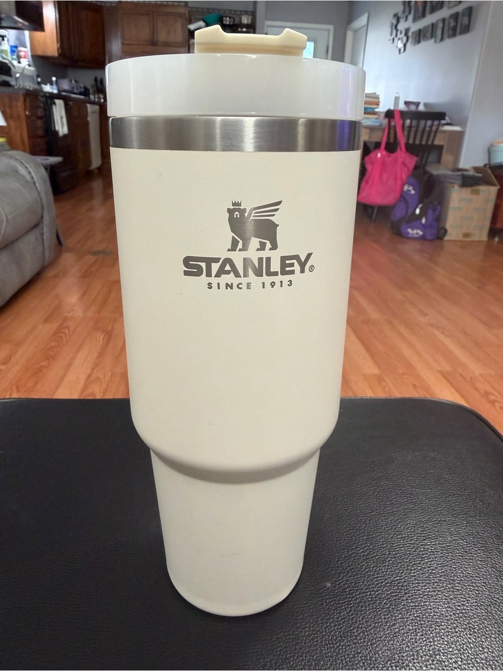 Stanley Cream 30oz Travel Tumbler - Wide Mouth